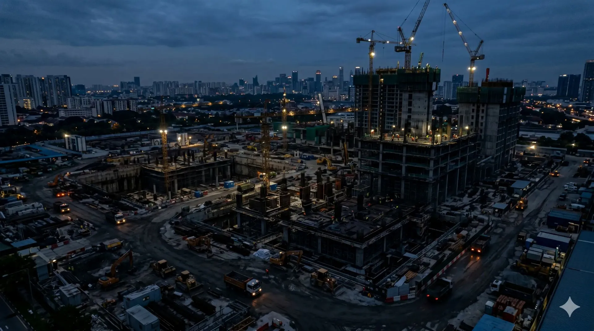 Karrs Builders construction site - Best Contractors in Patna